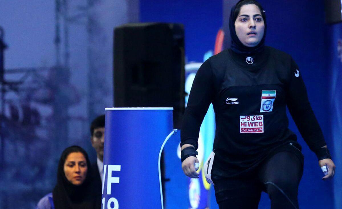 دختر ایرانی ستاره جدید تیم وزنه‌برداری پناهندگان + عکس