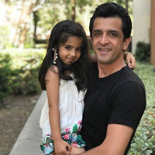 مجید یاسر و دخترش در کالیفرنیا + عکس
