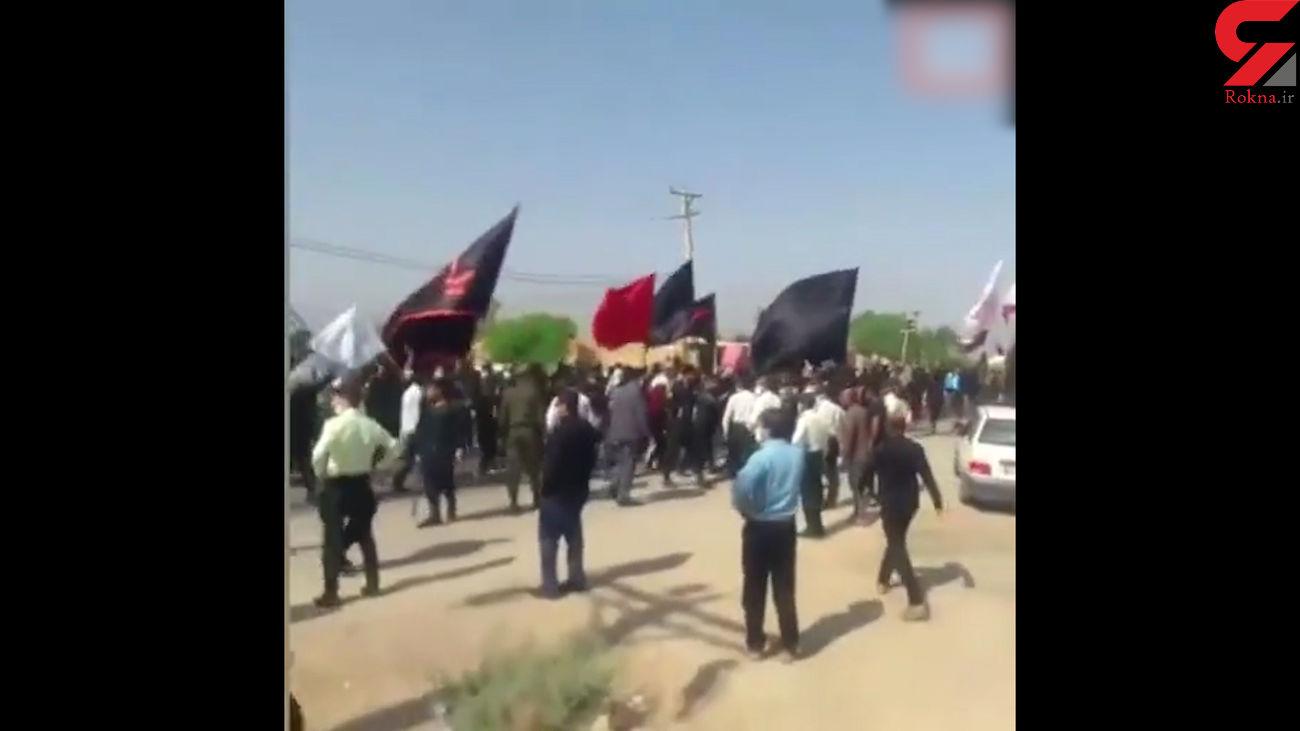 درگیری عجیب زائران حسینی با نیروهای امنیتی در مرز شلمچه+فیلم دیده نشده