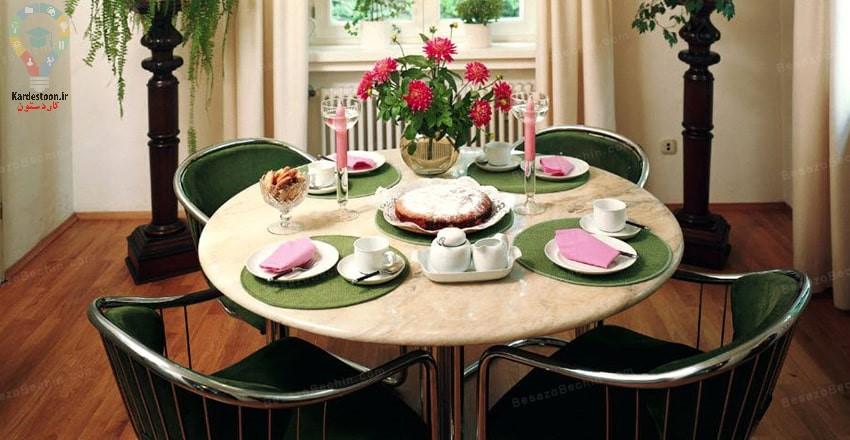 بهترین تزئین میز در خانه | نکات مهم برای تزئین و چیدمان میز در خانه