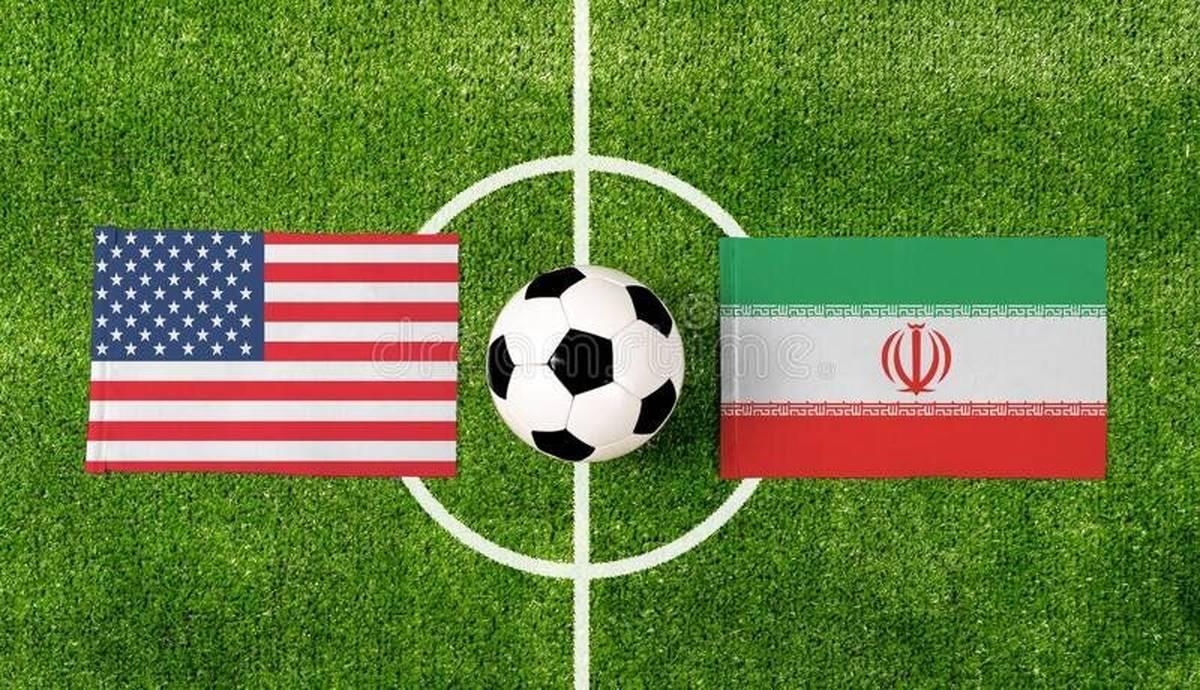درخواست عجیب داور در بازی ایران و آمریکا از عزت‌اللهی + عکس