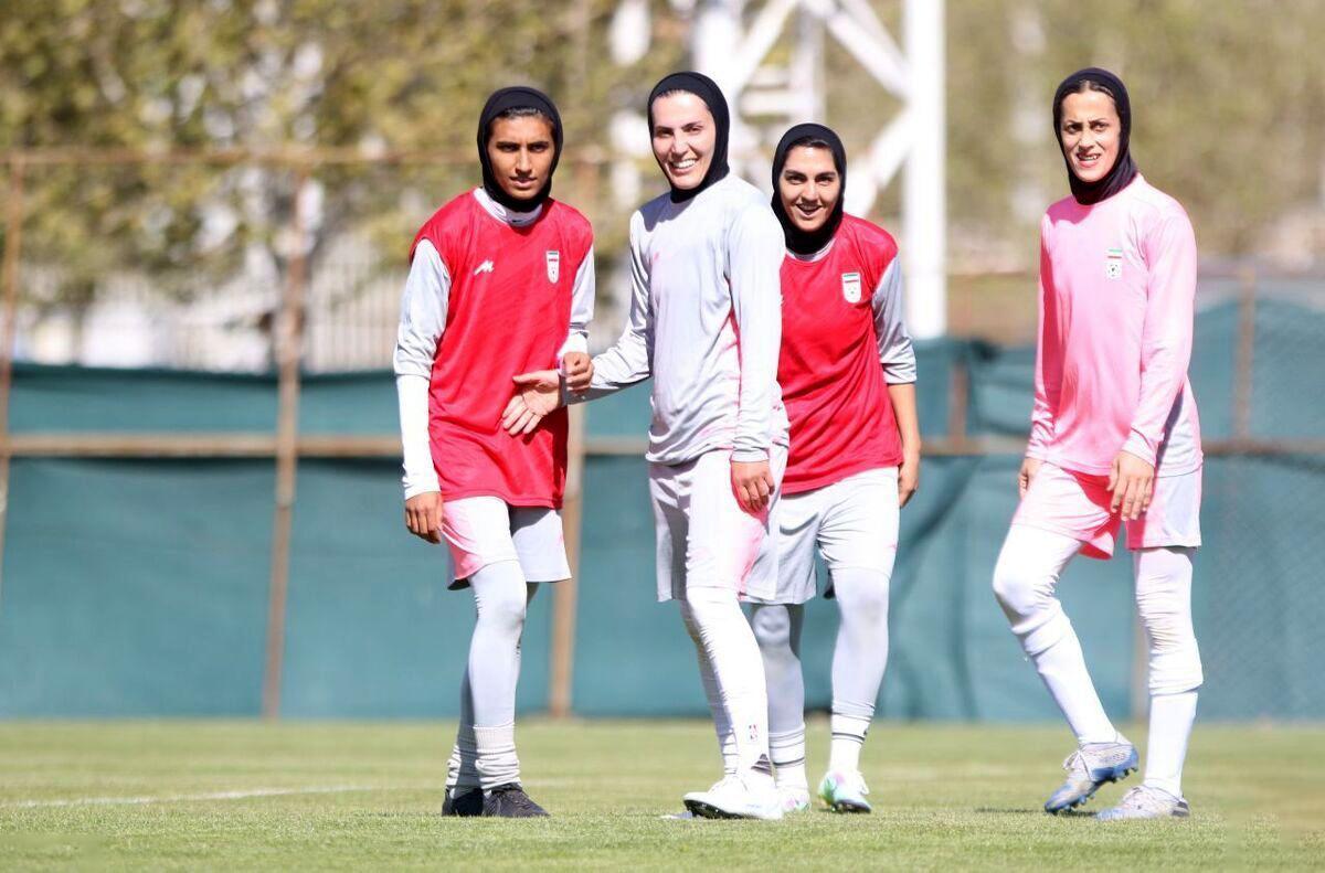 عجیب‌ترین تصویر اردوی تیم ملی زنان فوتبال ایران + عکس