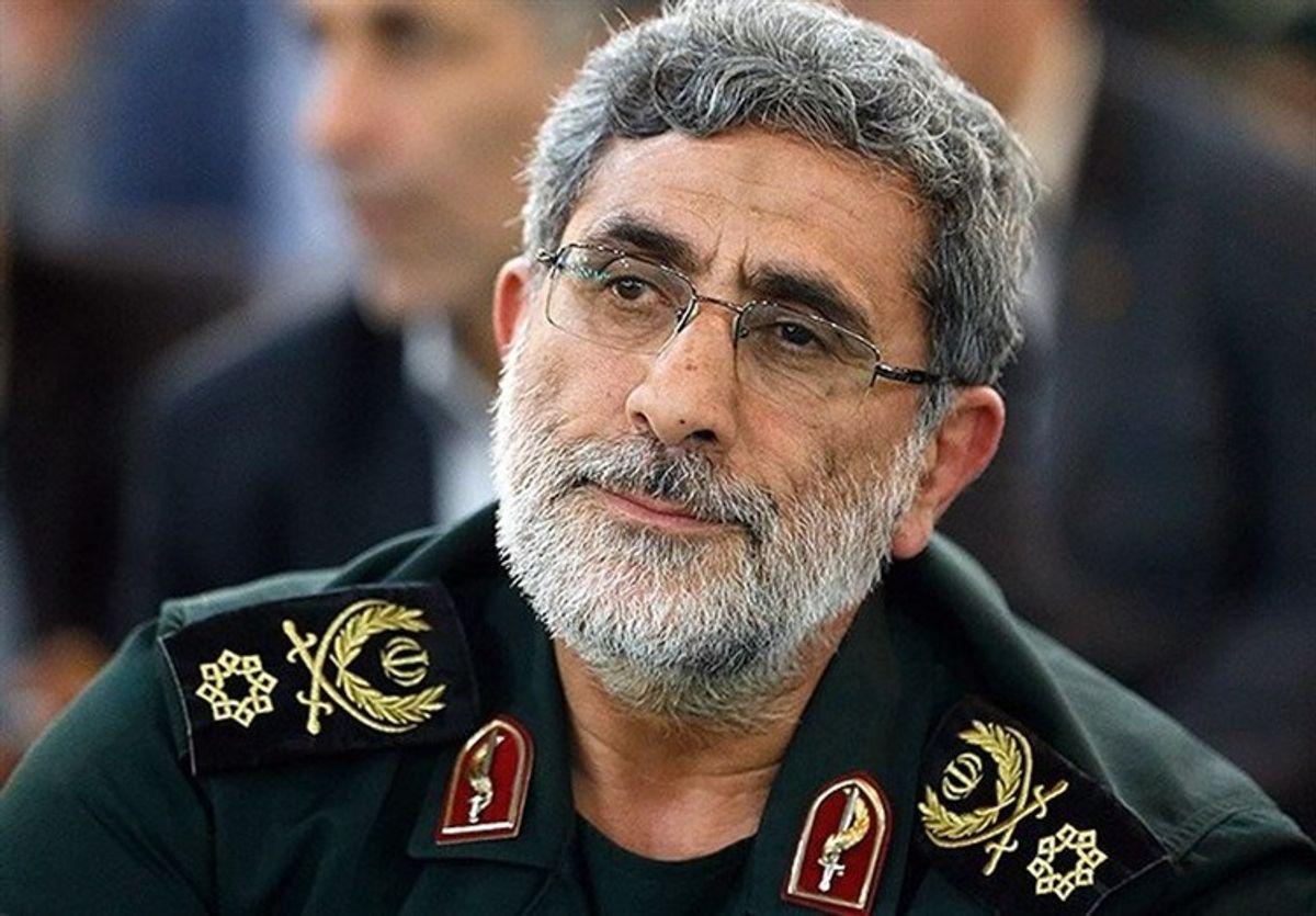 پیام مهم فرمانده نیروی قدس سپاه به رئیس دفتر حماس