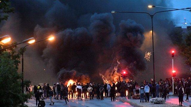 درگیری و ناآرامی در جنوب سوئد بعد از آتش زدن قرآن کریم