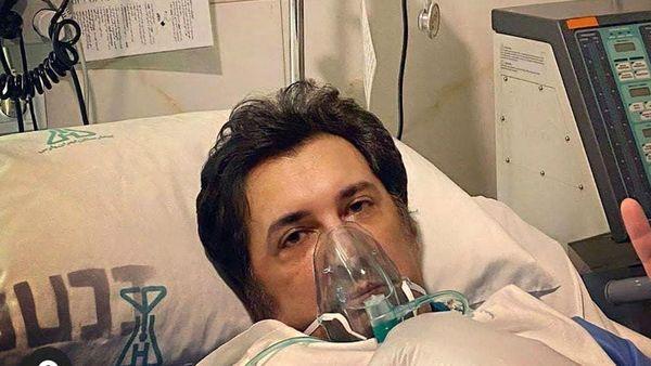 حسام نواب صفوی تولد دوباره اش را در بیمارستان جشن گرفت + ویدئو