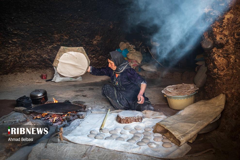 تصاویری عجیب از دو خانواده خوزستانی که در غار زندگی می کنند!+تصاویر 