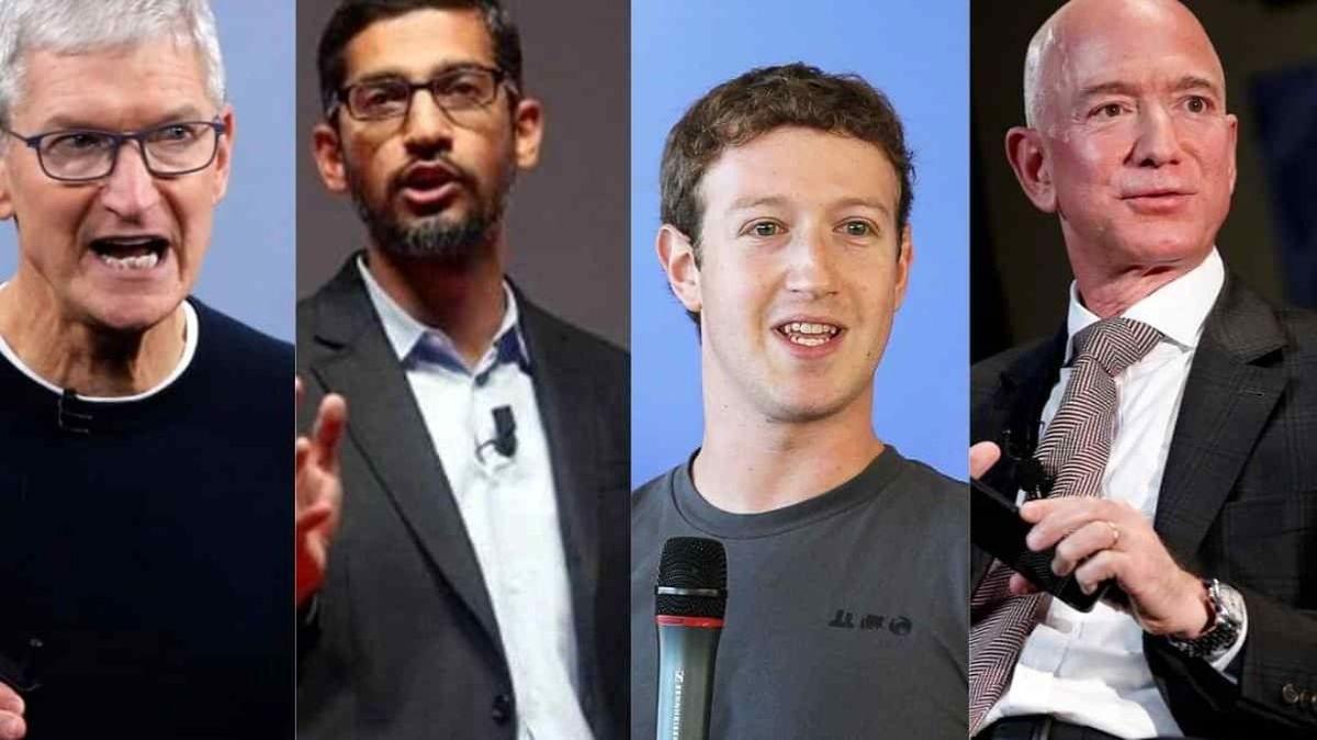 ​مدیران‌عامل اپل، گوگل، آمازون و فیسبوک به دادگاه احضار شدند