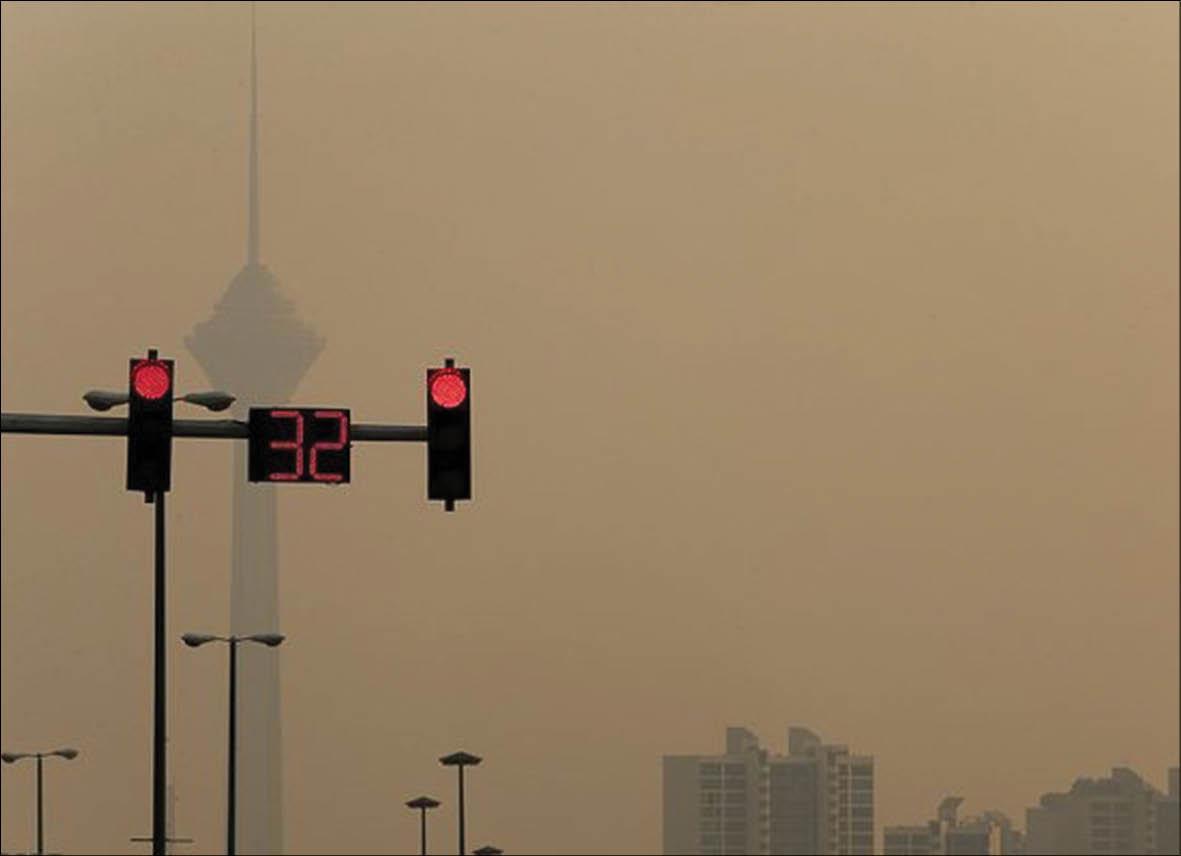 افزایش آلودگی شدید در استان‌ها 