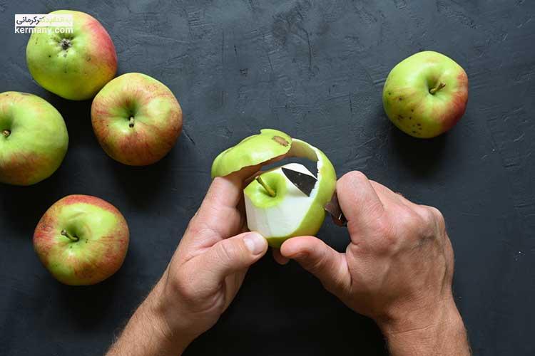 فواید خوردن روزانه یک عدد سیب | فواید خوردن روزانه سیب با پوست برای بدن