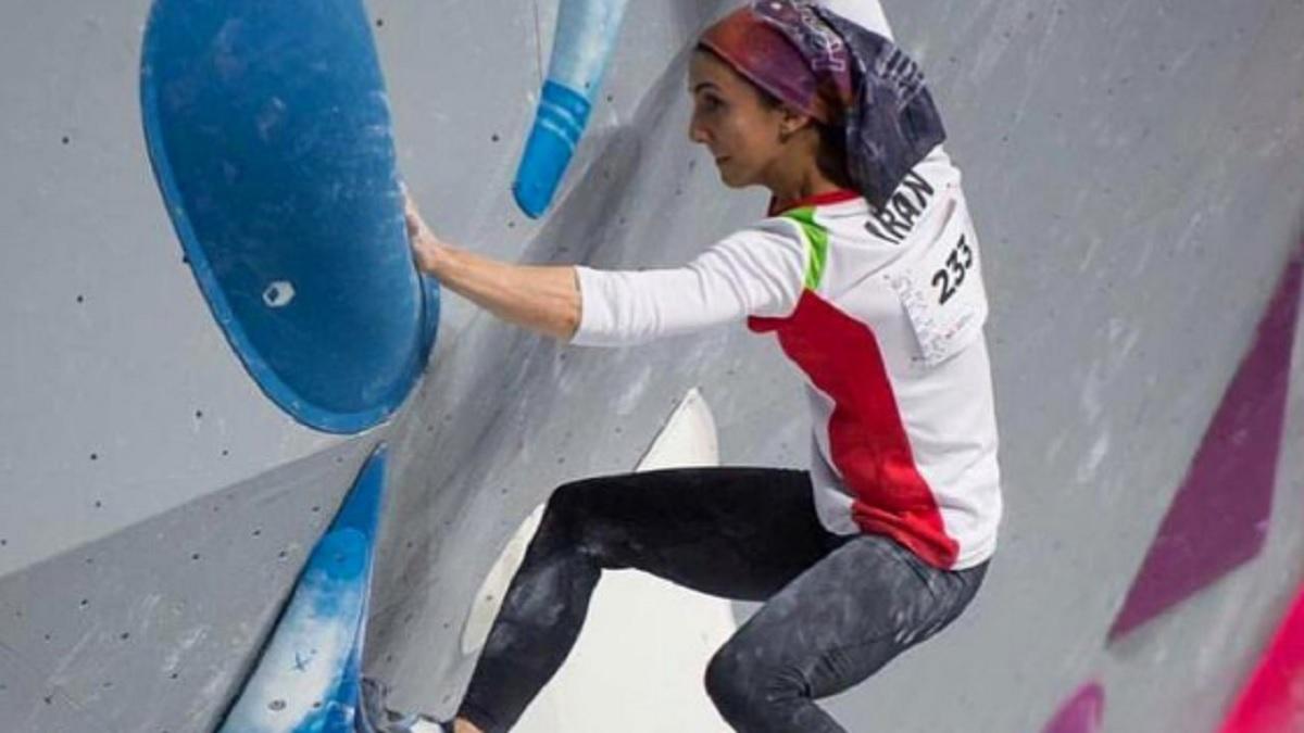 حرکت جنجالی ورزشکار زن ایرانی در کره‌جنوبی حاشیه ساز شد | فیلم