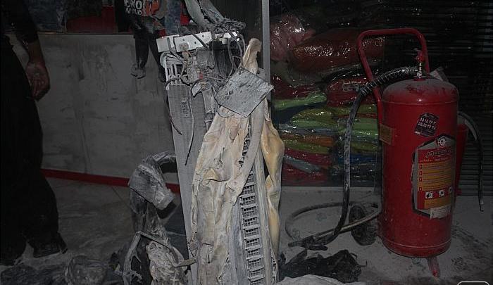 فوری/ بازار تهران به آتش کشیده شد+تصاویر