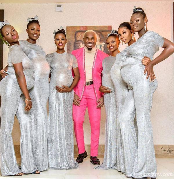 حضور جنجالی مردی که 6 زن حامله دارد در عروسی بازیگر معروف جنجالی شد+عکس