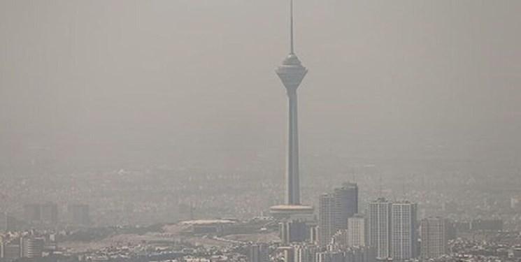 آلودگی این روزهای پایتخت /هوای پایتخت در مرز آلودگی