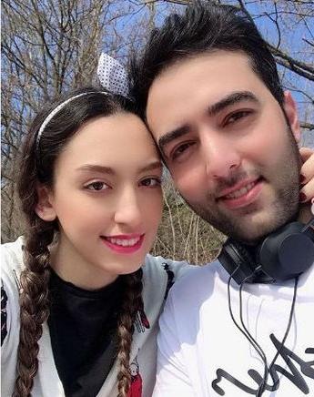 کیمیا علیزاده با منتشر کردن عاشقانه هایش با همسرش شایعه طلاقشان را تکذیب کرد+عکس جنجالی