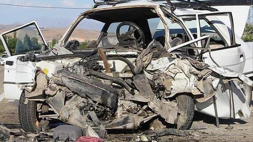 تصادف زنجیره ای لذت سفر نوروزی را از بین برد | تصادف زنجیره‌ای ۹ خودرو در هفتکل خوزستان