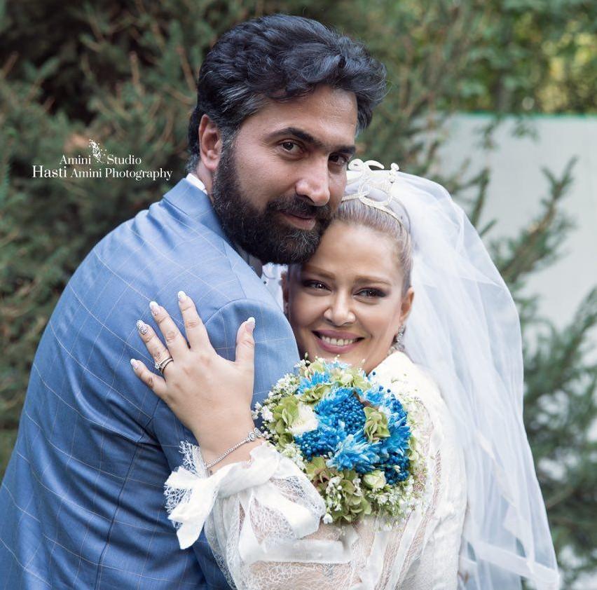 تصاویر دیده نشده از سالگرد عروسی بهاره رهنما و همسر دومش