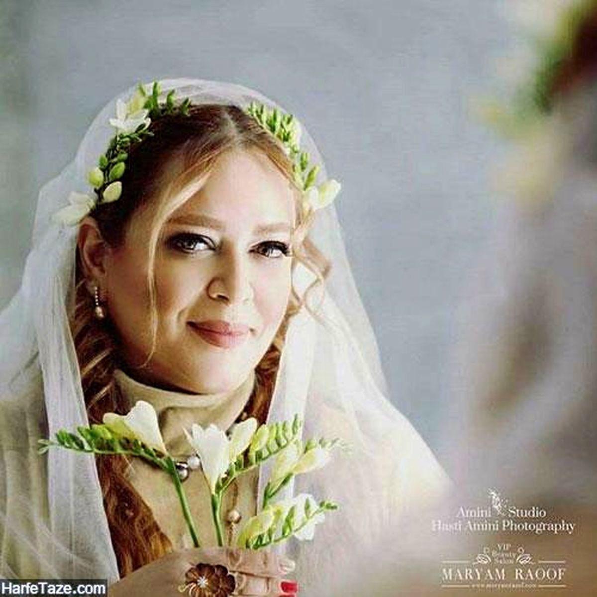 ازدواج مجدد بهاره رهنما علنی شد | رونمایی بهاره رهنما از لباس عروس میلیاردی اش