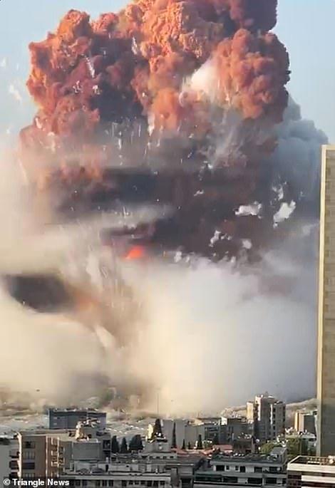 انفجار بیروت حمله بوده است؟+ویدئو