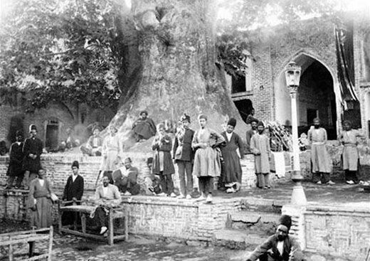 امامزاده صالح تهران در دوران قاجار/ عکس