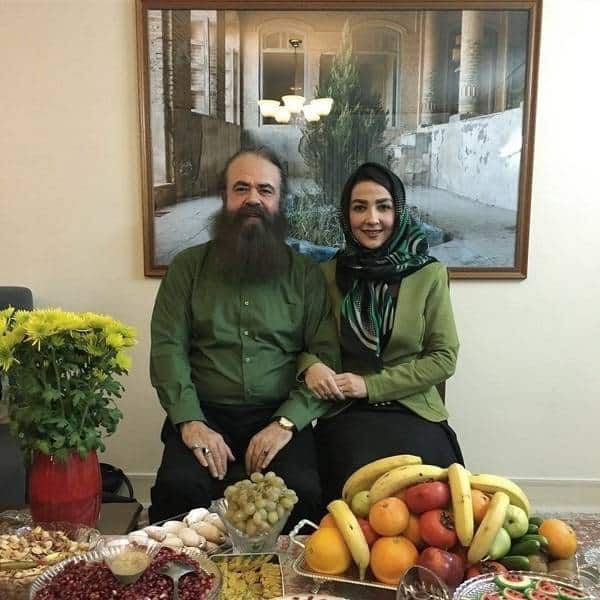 سارا صوفیانی و همسرش