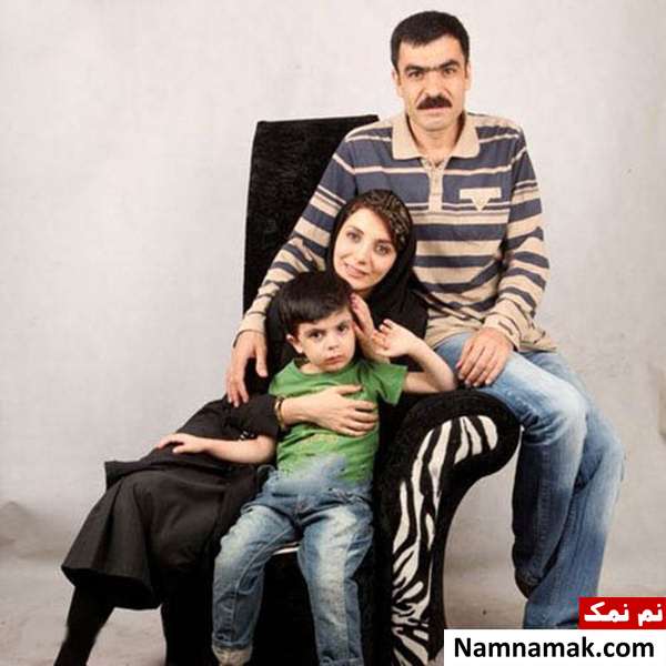 عکس رویا میر علمی در کنار همسرش حسین کیانی و فرزندش کارن کیانی