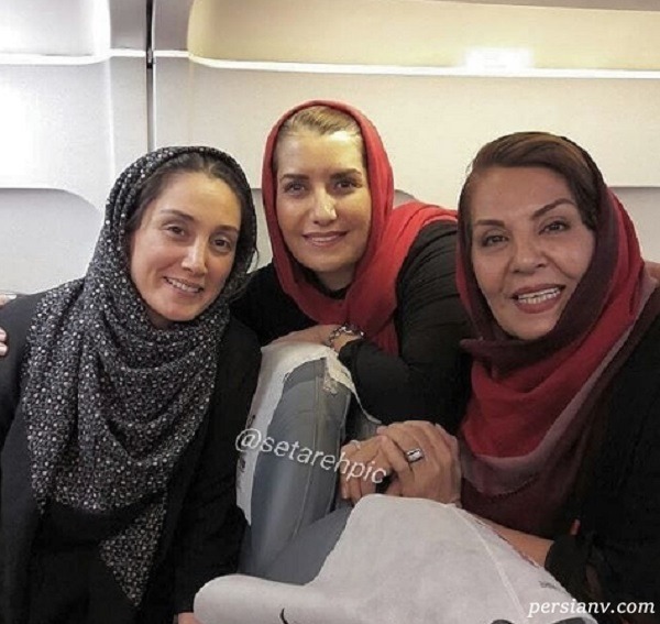 هدیه تهرانی بدون آرایش