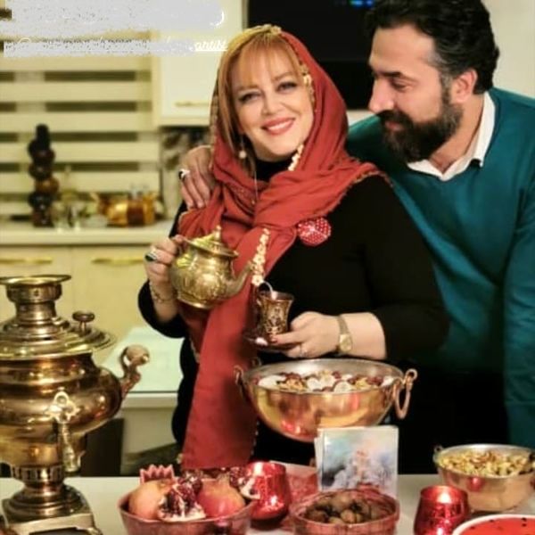 عکس عاشقانه بهاره رهنما و همسرش | نشان آنلاین