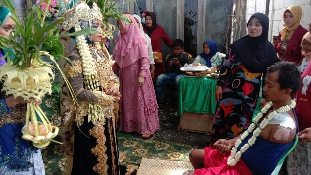 عروسی عجیب در اندونزی