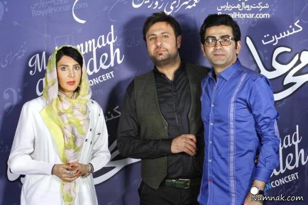 فرزاد حسنی و لیلا بلوکات در کنسرت محمد علیزاده