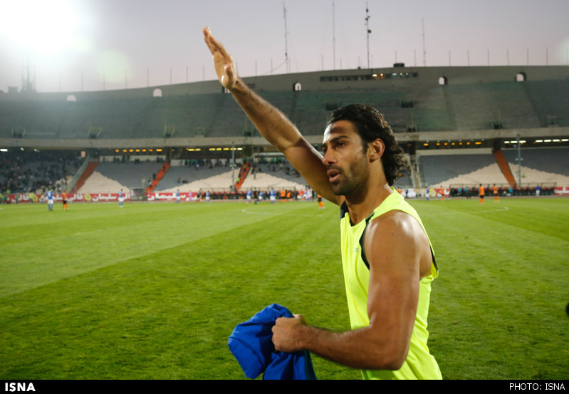 تصاویر/ خداحافظی فرهاد مجیدی از فوتبال